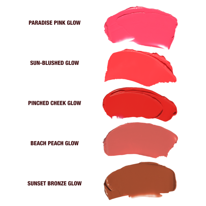 BEAUTIFUL SKIN ISLAND GLOW LIP & CHEEK swatches