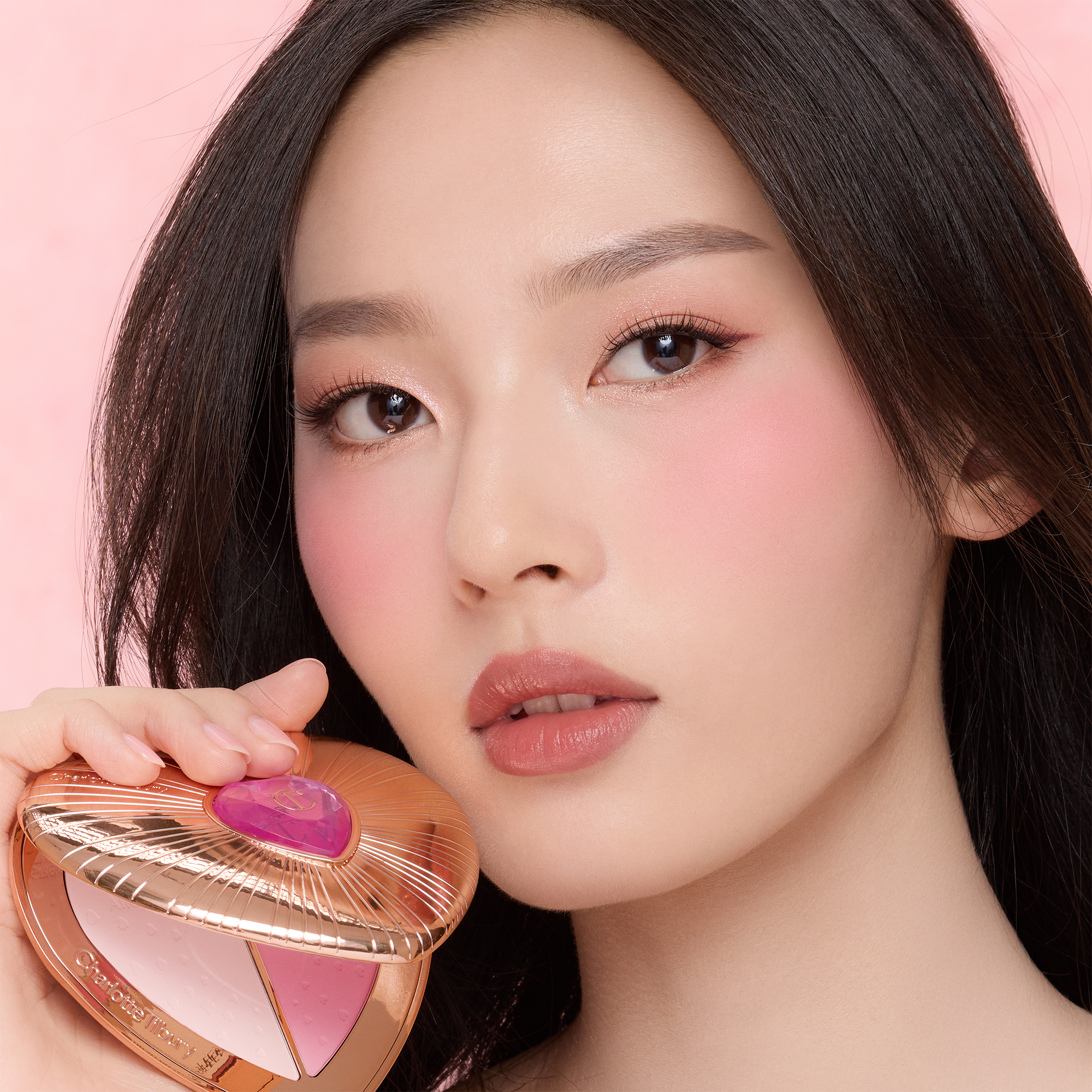 Charlotte Tilbury フェイスパレット Pillow Talk Beauty Soulmates Face Palette In Flawless Pink