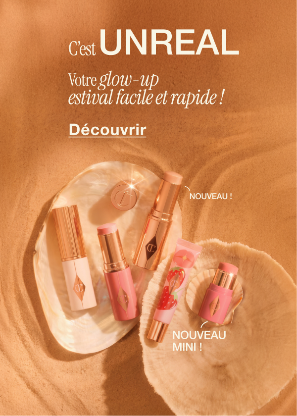 C'est UNREAL Votre glow-up estival facile et rapide Découvrez le NOUVEAU Mini Unreal Blush : votre glow au format poche, où que vous soyez !