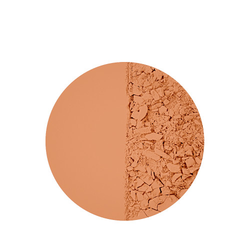 Swatch of a desert-brown-coloured setting powder compact.