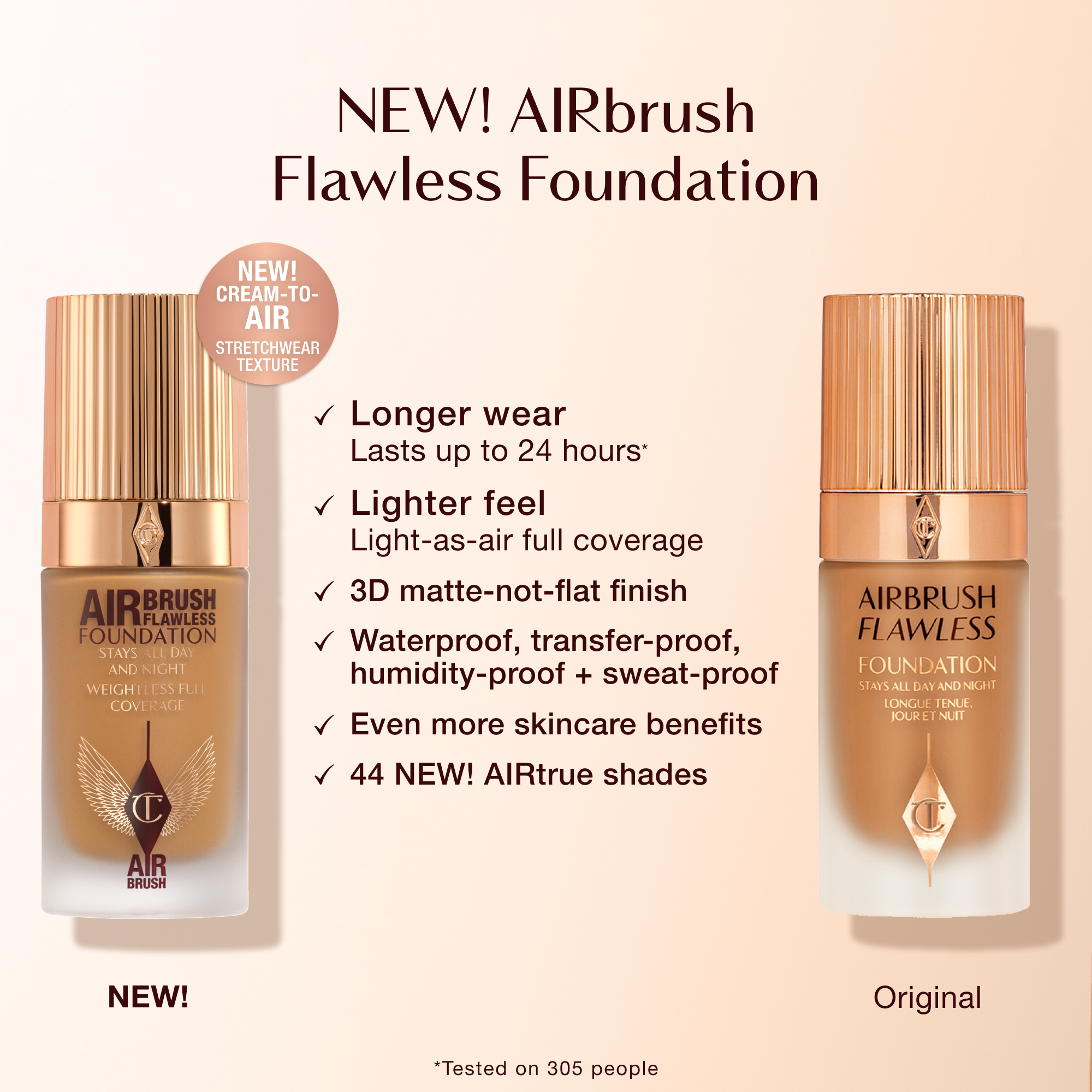 NEW! AIRBRUSH FLAWLESS FOUNDATION 