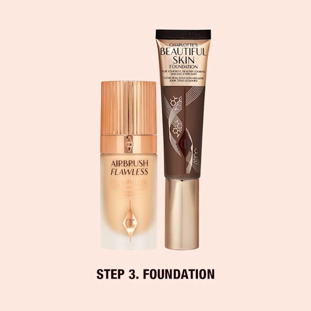 Step 3 in your order of makeup steps: foundation