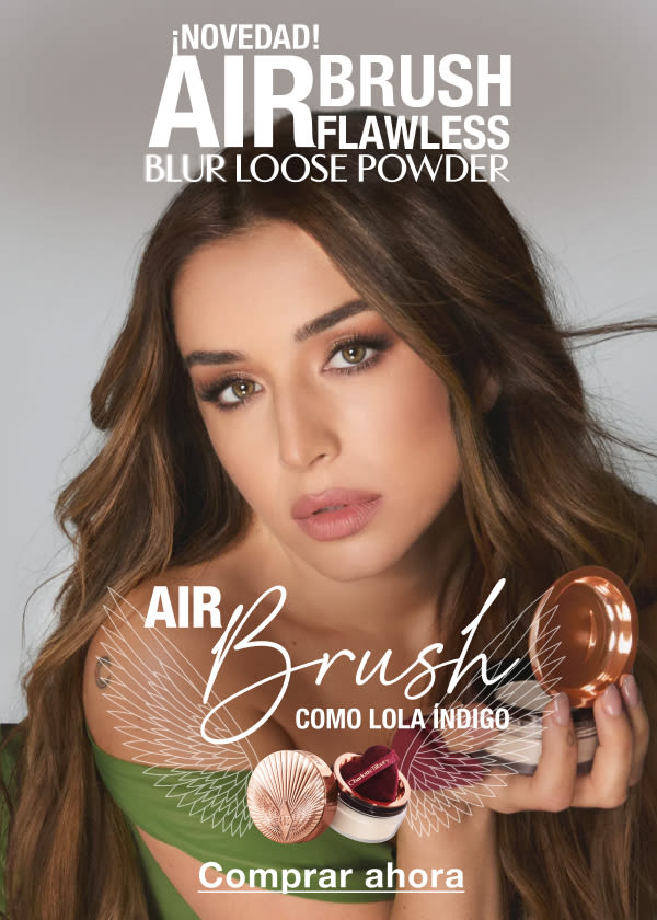 ¡NOVEDAD! AIRBRUSH FLAWLESS BLUR LOOSE POWDER NO SE NOTA NADA. LO DIFUMINA TODO.  HASTA 24 HORAS* DE HIDRATACIÓN Y CONTROL DE BRILLOS​