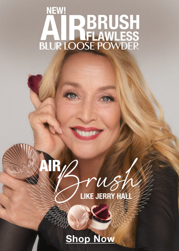 NEW! AIRBRUSH FLAWLESS BLUR LOOSE POWDER FEELS LIKE NOTHING. HYPER-BLURS EVERYTHING.  UP TO 24HR* OIL CONTROL + HYDRATION