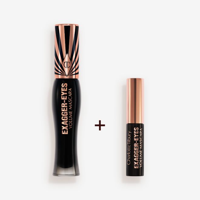 Exagger-Eyes Mascara Full Size + Travel size Exagger-Eyes Mascara Full Size + Travel size