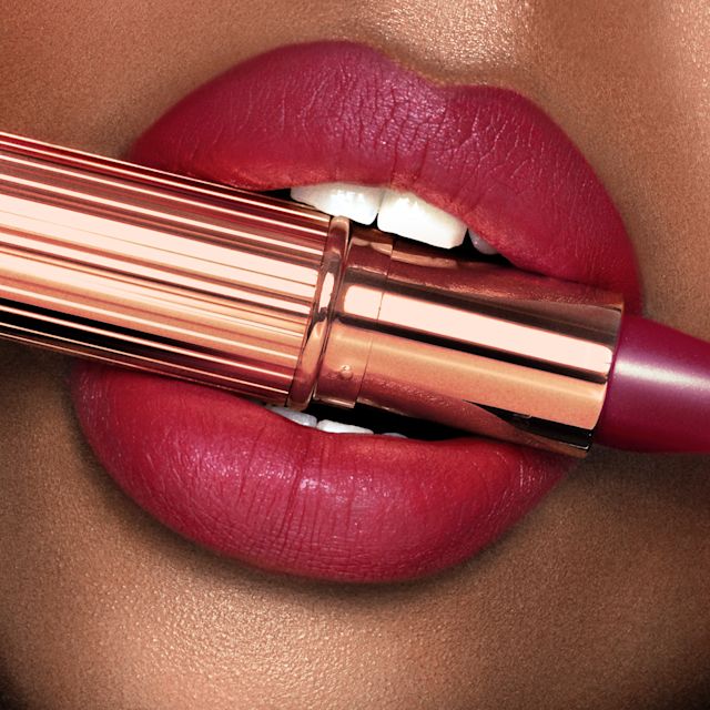 Love Liberty dark pink bold lipstick