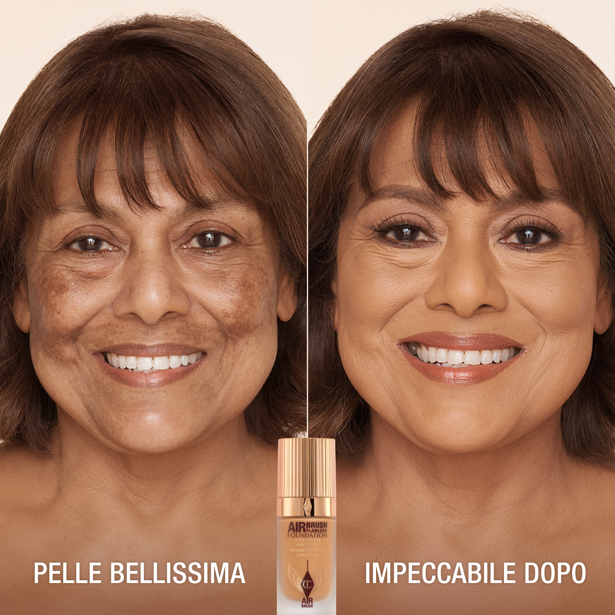 AIRBRUSH FLAWLESS FOUNDATION PRIMA E DOPO 10 Neutral