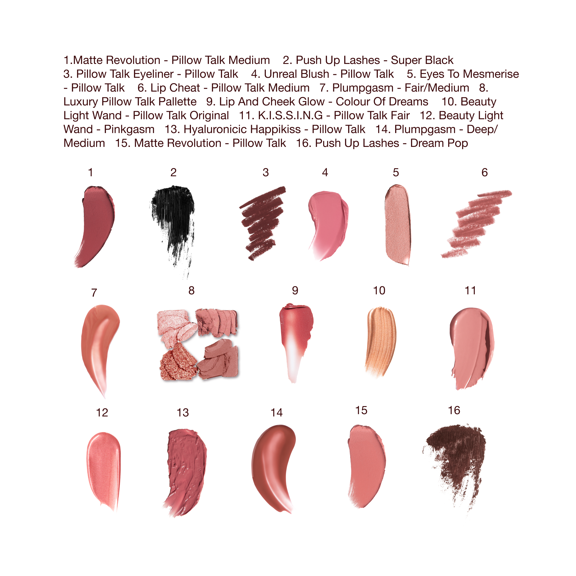 PILLOW TALK DREAMS COME TRUE TEXTURE SWATCH
