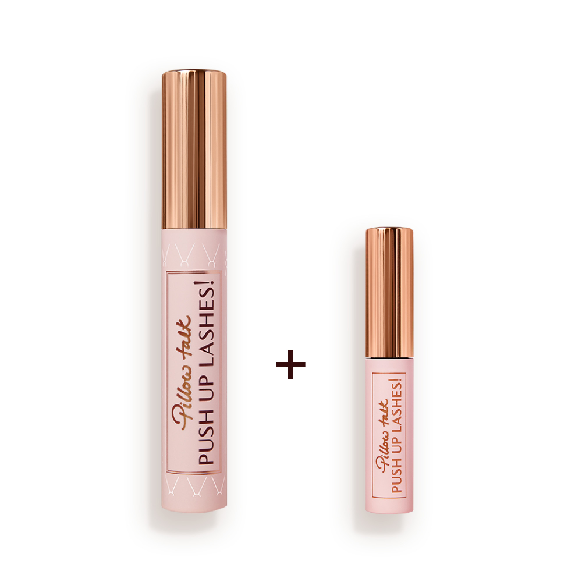 Charlotte Tilbury Pillow Talk Push Up Lashes! Full-size + Travel-size Duo - Full Size + Free Travel