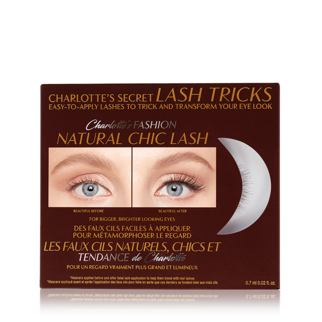 Natural chic Eyelashes packaging