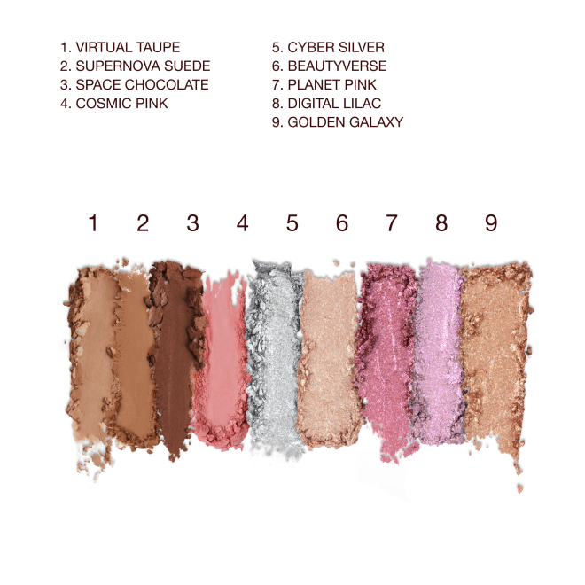 The Beautyverse Palette Swatches