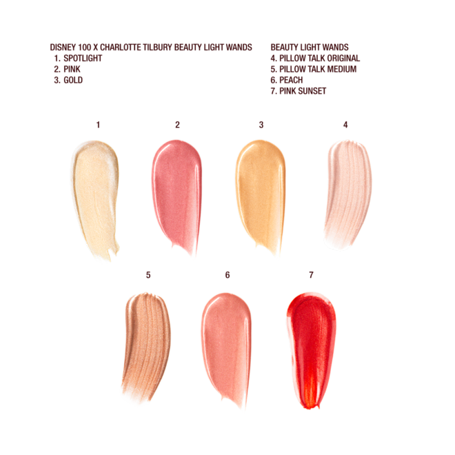 BEAUTY LIGHT WANDS SWATCHES BEAUTY LIGHT WANDS SWATCHES