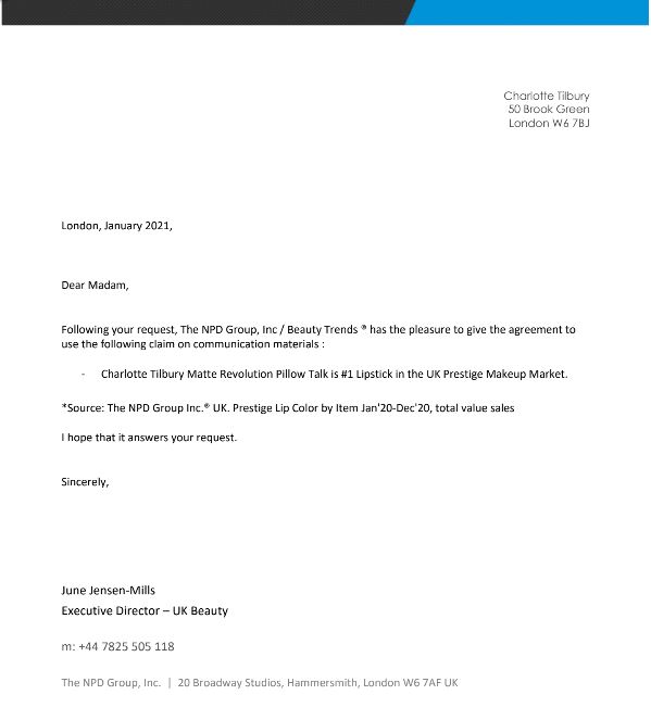 pillow talk lipstick claim 2021