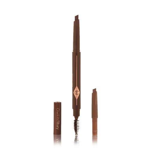 Brow Lift Dark Brown Full Size and Refill Kit Pack Shot