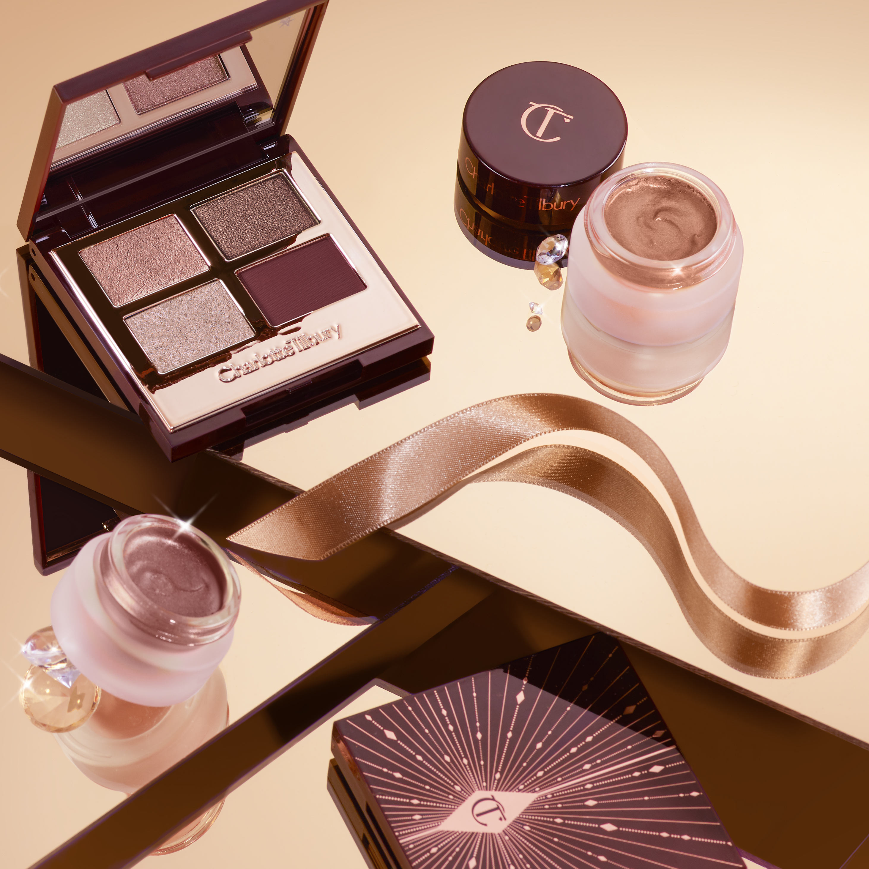 Online Charlotte Tilbury Fire Rose Eyeshadow Quad