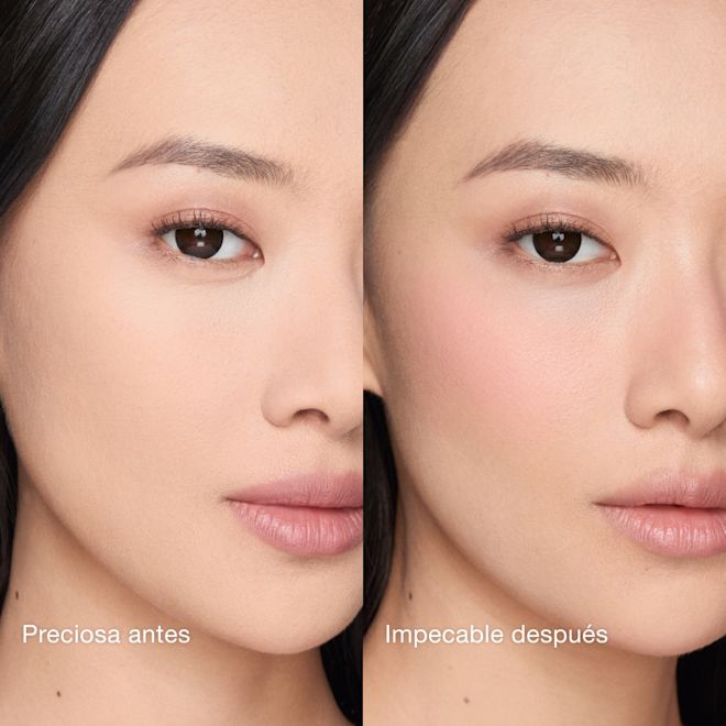 AIRbrush Blush Blur - Pillow Talk Before and After AIRbrush Blush Blur - Pillow Talk Before and After