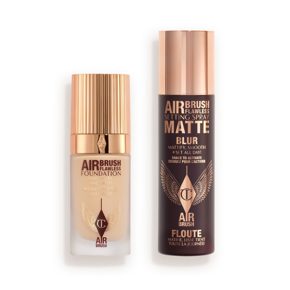 Charlotte Tilbury Airbrush Flawless Perfect, Mattify & Set Kit - Face Kit