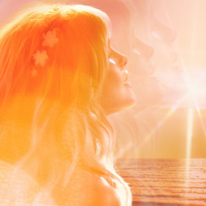 Model wearing Joyphoria: Warm Floral Vanilla Perfume Model wearing Joyphoria: Warm Floral Vanilla Perfume