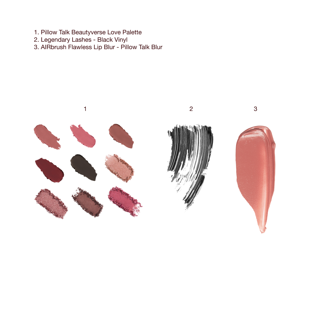 BEAUTYVERSE + LEG LASH + LIP BLUR-Swatches