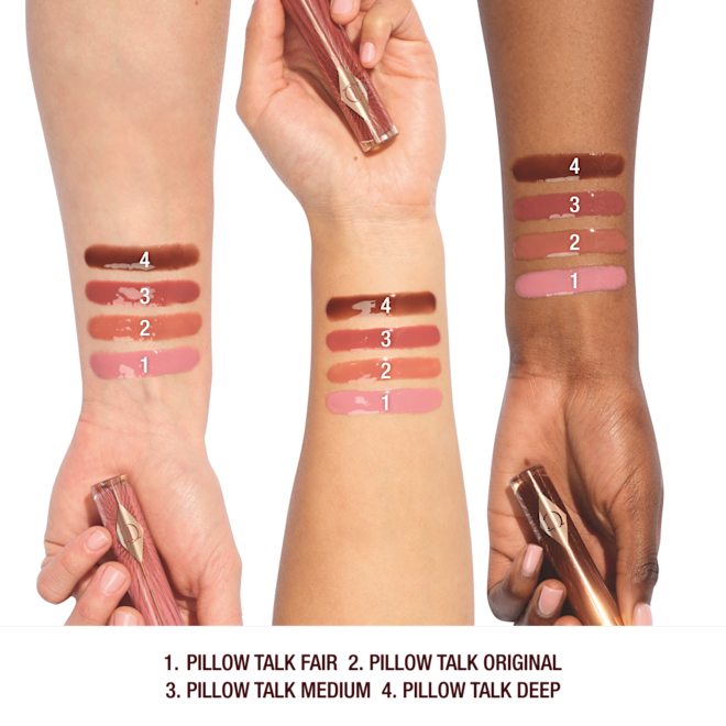 Collagen Lip Bath swatches Collagen Lip Bath swatches