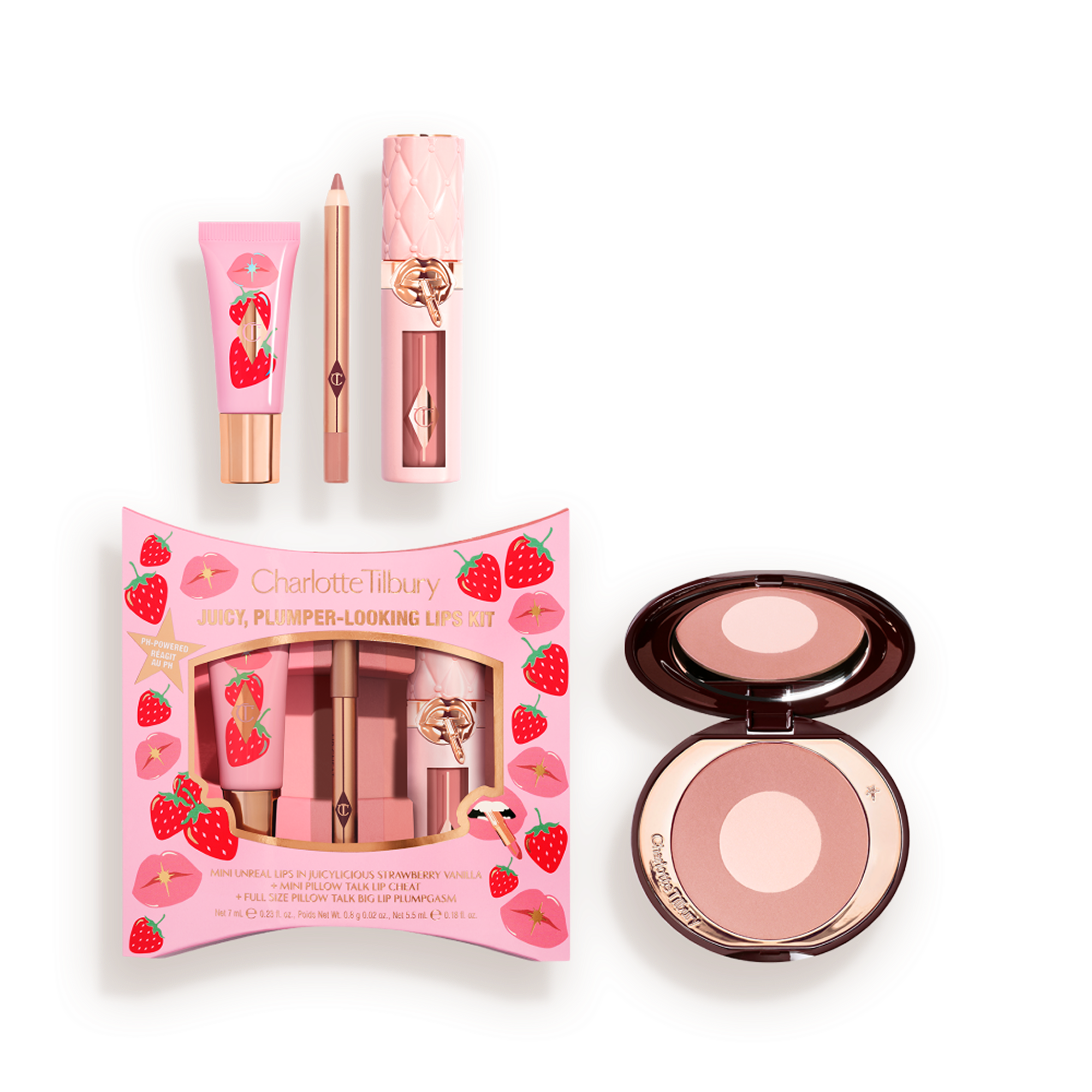JUICY LIP & CHEEK KIT