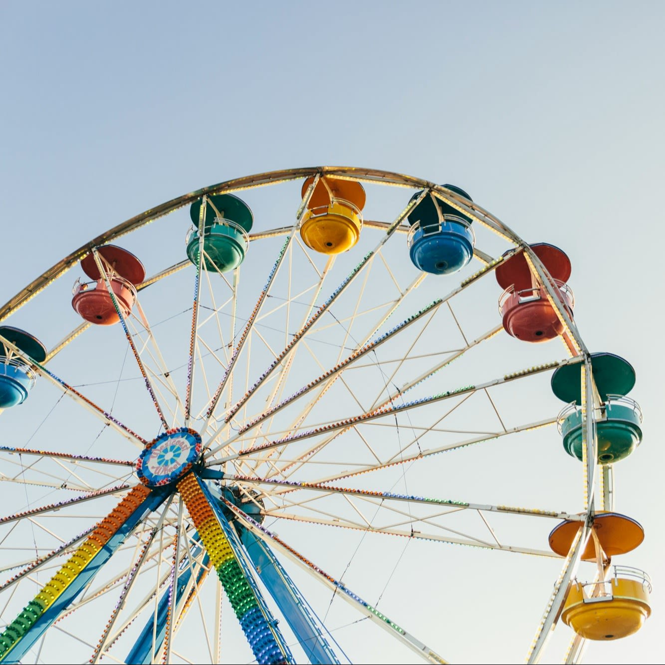 Ferris Wheel symbolising the World Wellbeing Week Wheel of Life exercise