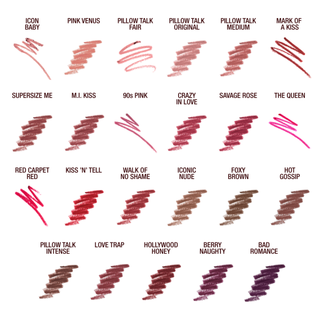 Lip Cheat swatches