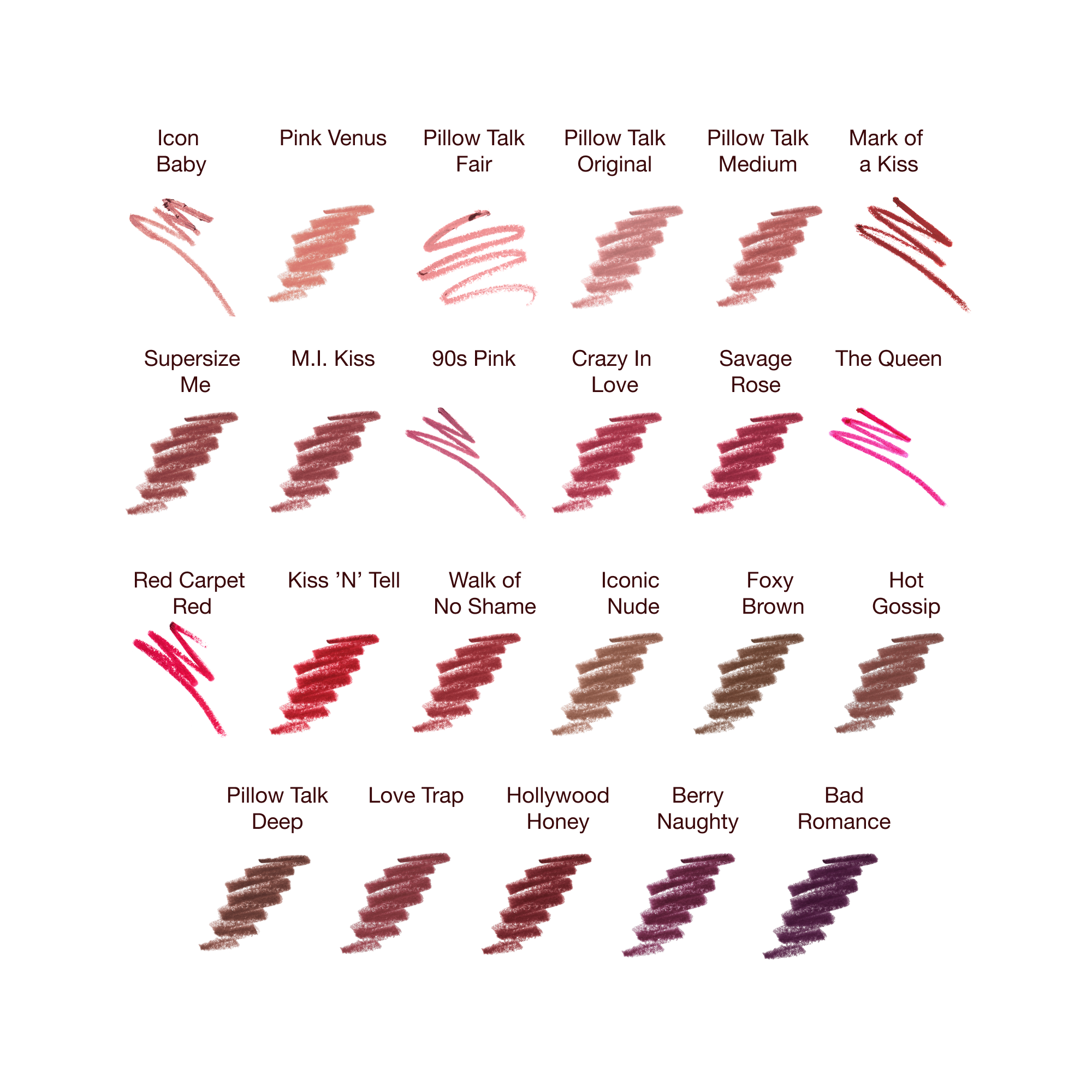 Lip Cheat swatches
