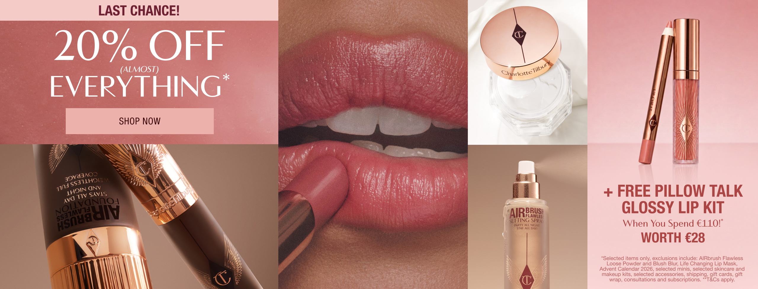 LAST CHANCE! 20% Off (Almost) Everything!* *T&Cs apply.