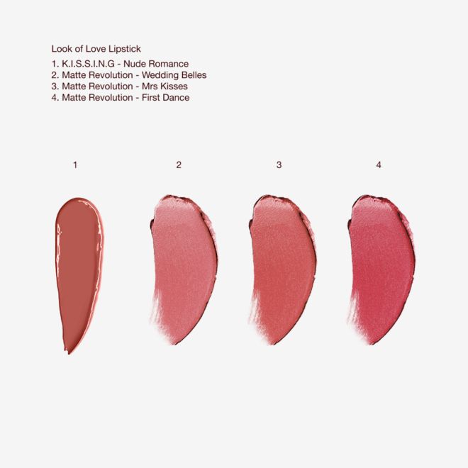 Look of love Lipstick - Texture swatches Look of love Lipstick - Texture swatches