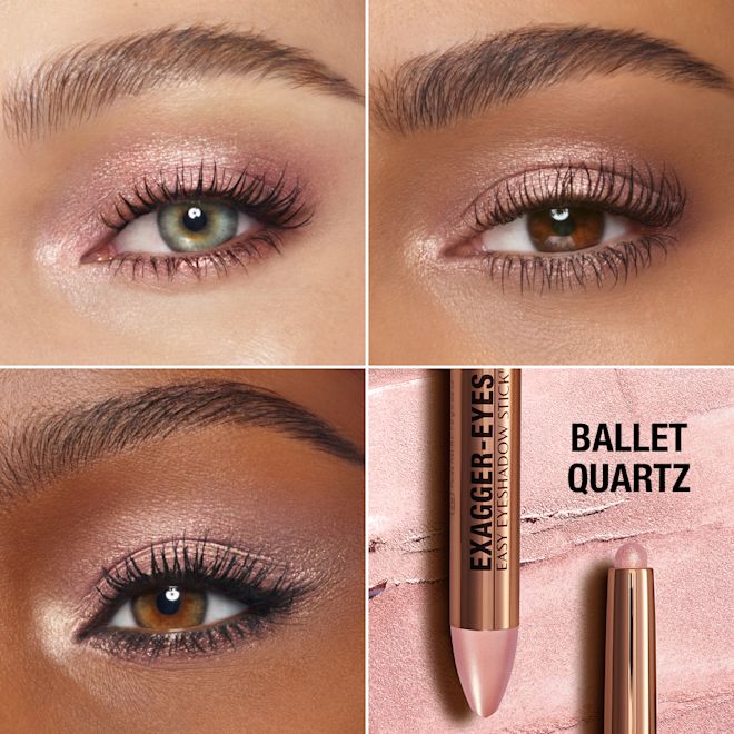 Exagger-eyes Eyeshadow Stick - Ballet Quartz Model Close Up Eye Grid Exagger-eyes Eyeshadow Stick - Ballet Quartz Model Close Up Eye Grid