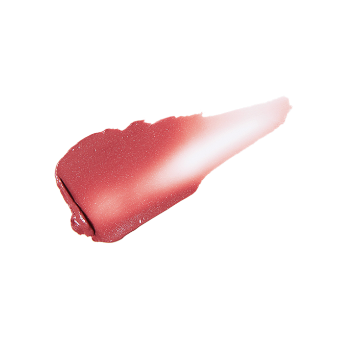 Pillow Talk Lip and Cheek Glow in Colour of dreams swatch Swatch of a cheek and eye cream in a brownish-red shade.