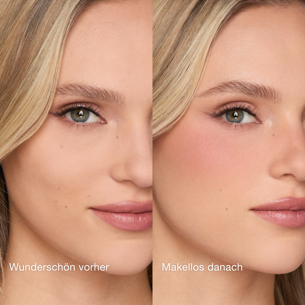 AIRbrush Blush Blur - Naughty Talk Before and After
