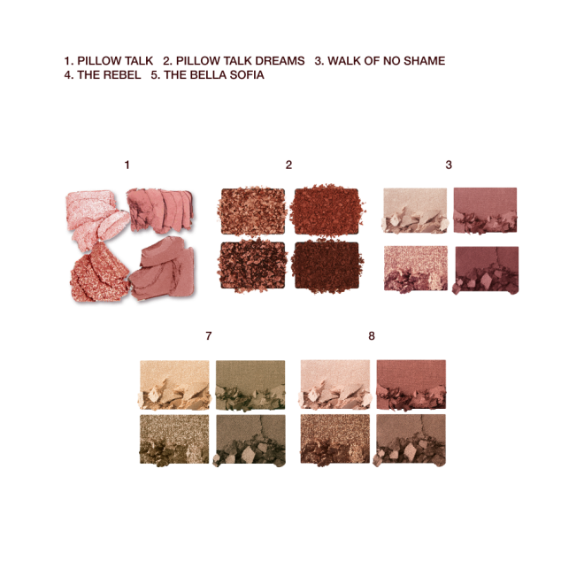 Luxury Palette Swatches