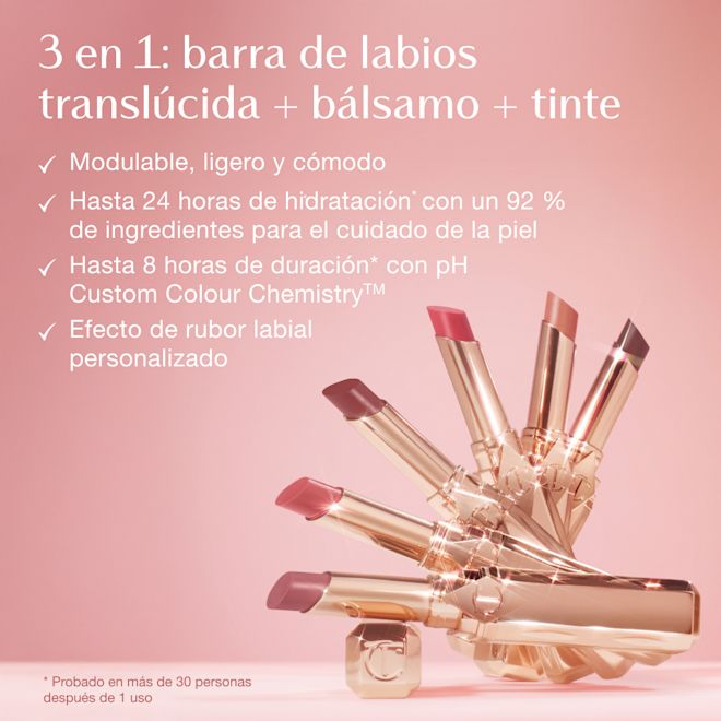 Infografía sobre el pH de Pillow Talk Blush Balm Tint Infografía sobre el pH de Pillow Talk Blush Balm Tint