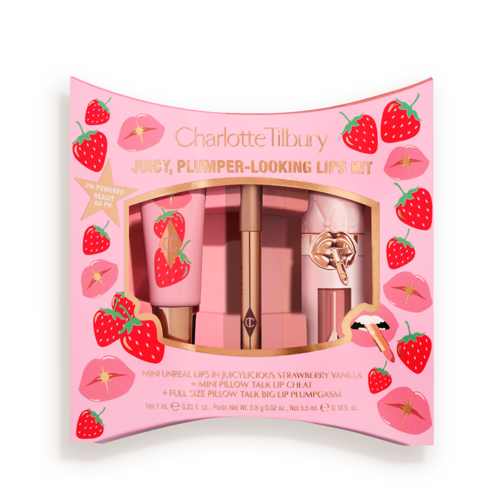 Juicy Plumper Looking Lip Kit Box Packshot