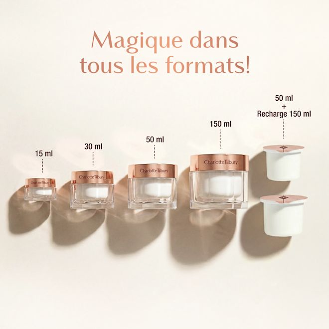 Magic Cream - infographie sur les formats Magic Cream - infographie sur les formats