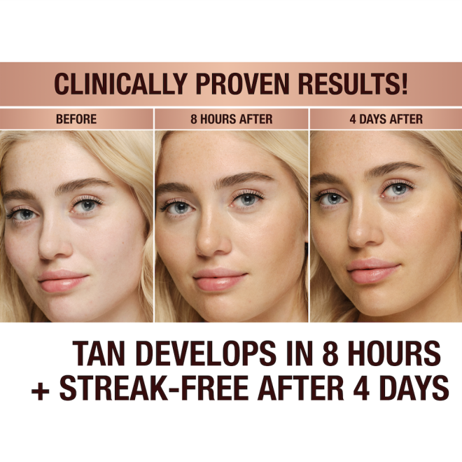 Beautiful Skin Island Glow Drops before and after