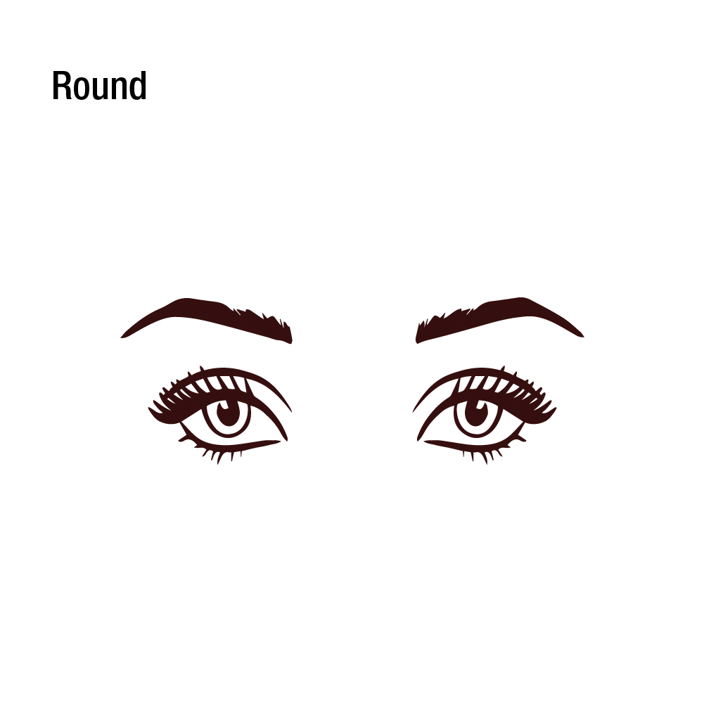 Round Eye Shape graphic