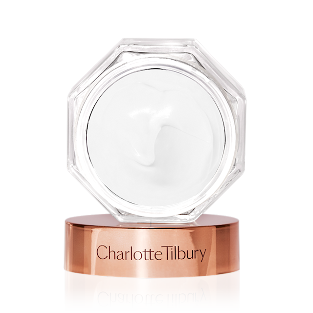 Charlotte's Magic Cream moisturiser with lid off