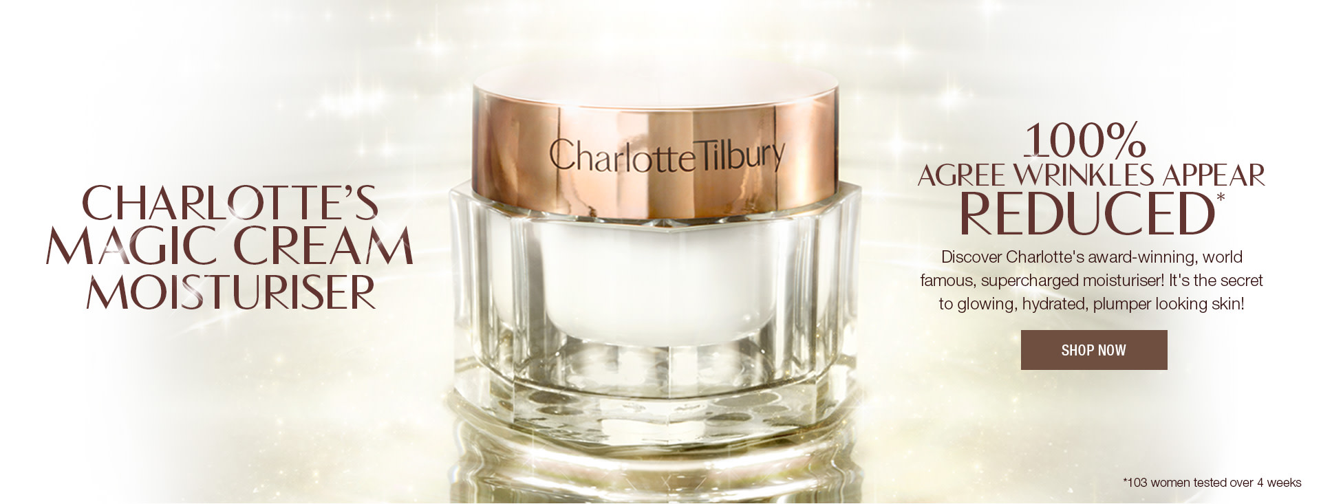 Charlotte's Magic Cream still life