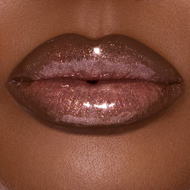 Teinte de rouge à lèvres nude brillant Nudegasm Diamonds