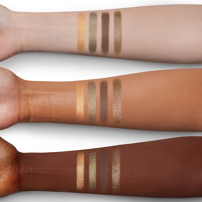 The Rebel Eyeshadow Luxury Palette Arm Swatch The Rebel Eyeshadow Luxury Palette Arm Swatch