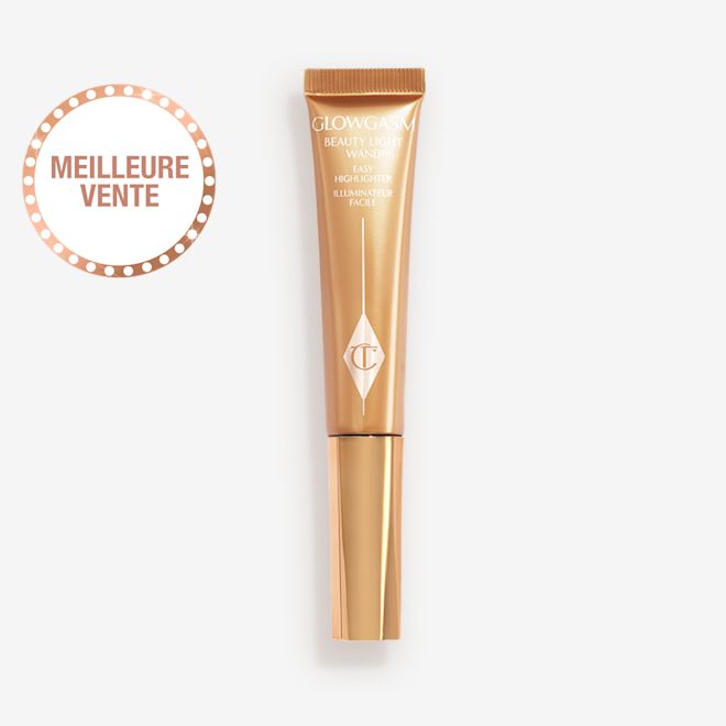 Photo du produit Glowgasm Beauty Light Wand Goldgasm ouvert Photo du produit Glowgasm Beauty Light Wand Goldgasm ouvert