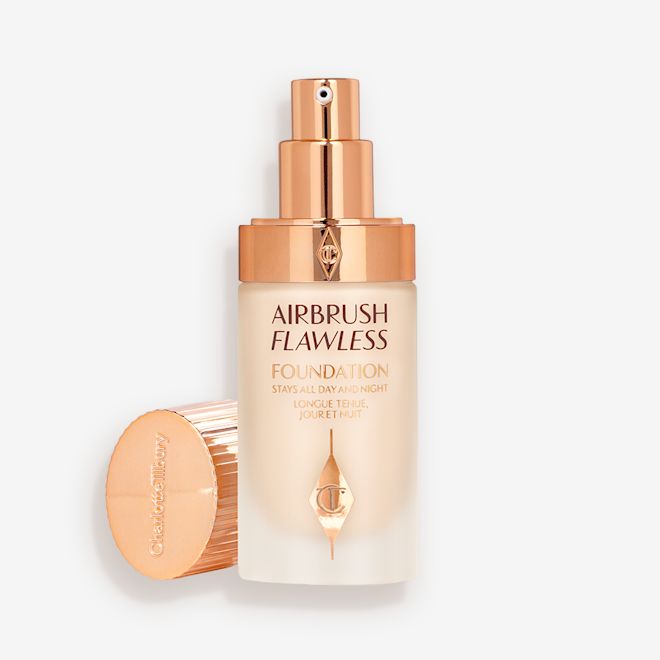 Airbrush Flawless Foundation 1 neutral open with lid packshot Airbrush Flawless Foundation 1 neutral open with lid packshot