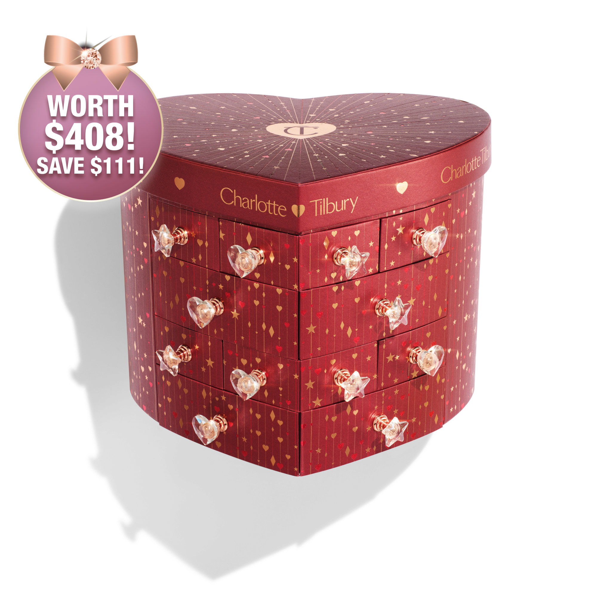 割引クーポン Beauty Advent Calendar 2024 | Charlotte Tilbury 口紅