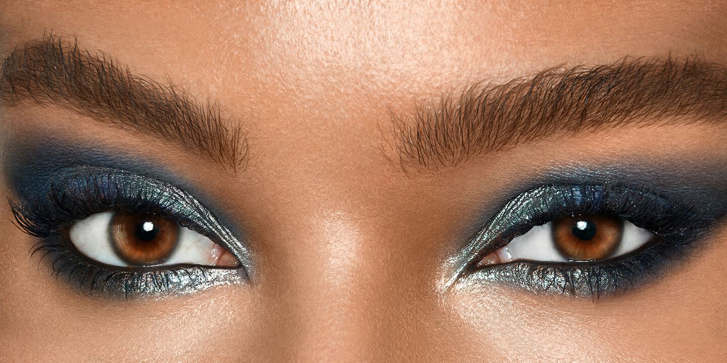 Blue Eyeshadow: Cream, Metallic & Matte Shades