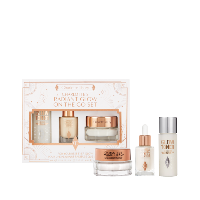 Radiant Glow on the Go Set Packaging