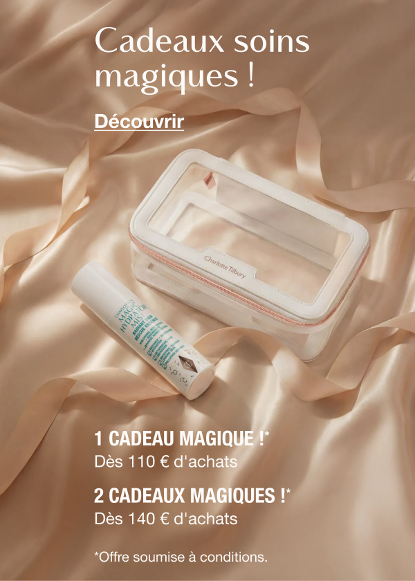 Soins magiques en cadeau !    [D'UNE VALEUR DE 42 €] 1 CADEAU MAGIQUE !*  Dès 110 € d'achats !      2 CADEAUX MAGIQUES !*  Dès 140 € d'achats !  <Découvrir>