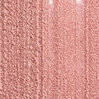 Swatch of a cream eyeshadow wand in a sultry- sunset-pink shimmer shade.